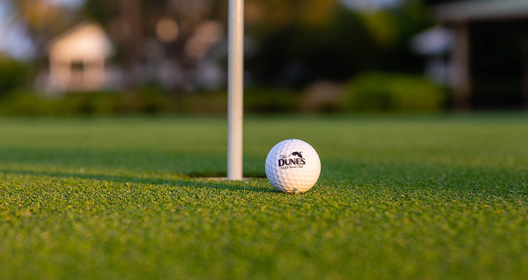 The Dunes Golf and Tennis Club branded ball