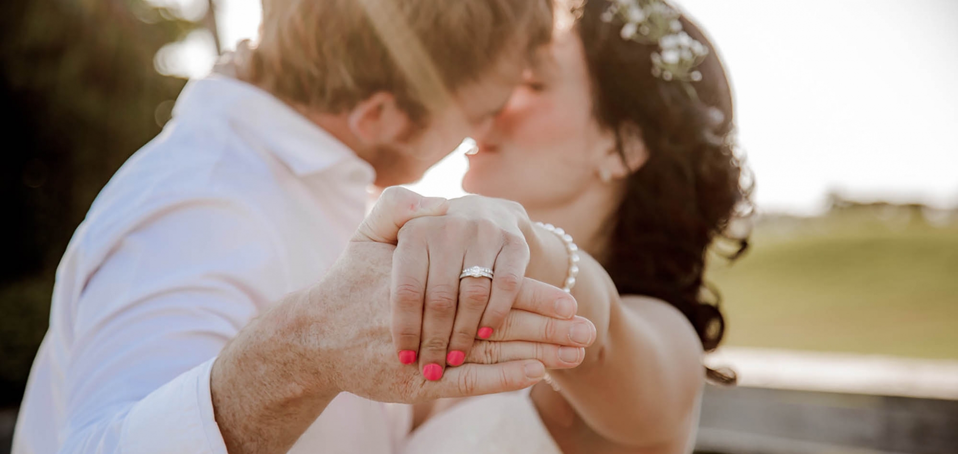 Wedding rings at the Inns of Sanibel